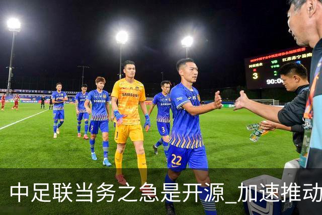 中足联当务之急是开源 加速推动中国足球职业化